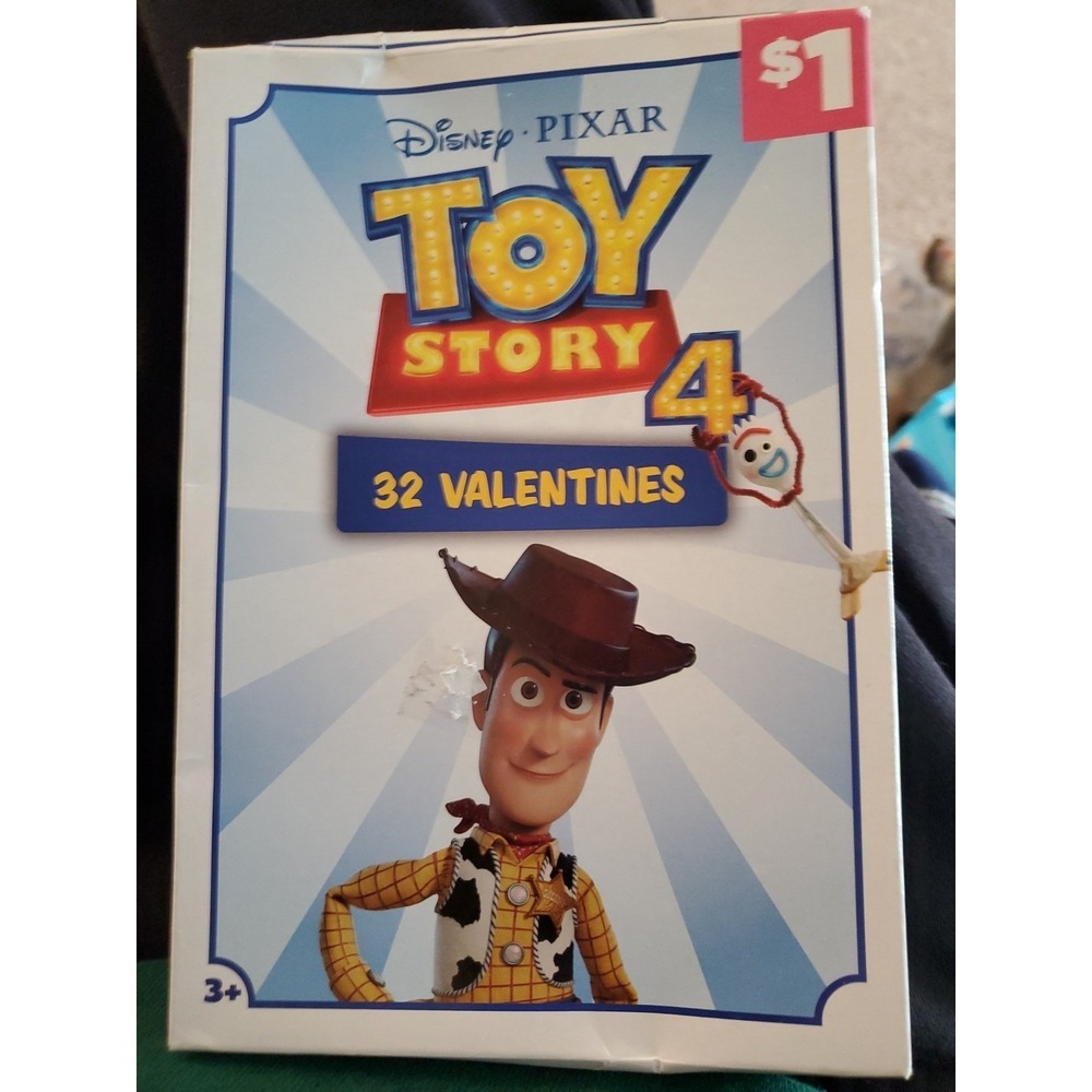 Disney Pixar Toy Story 4 32 Valentines Cards New Kids Classroom Exchange